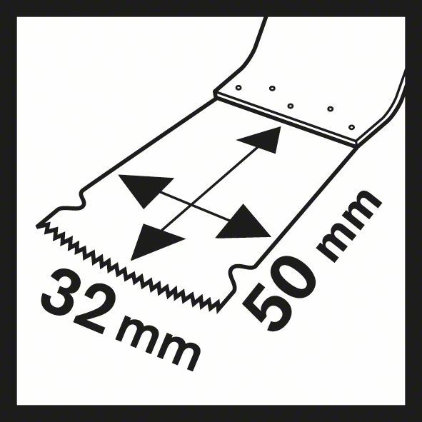 Starlock HCS list testere za uranjanje AIZ 32 EPC Wood Bosch 2609256947 (2609256947)
